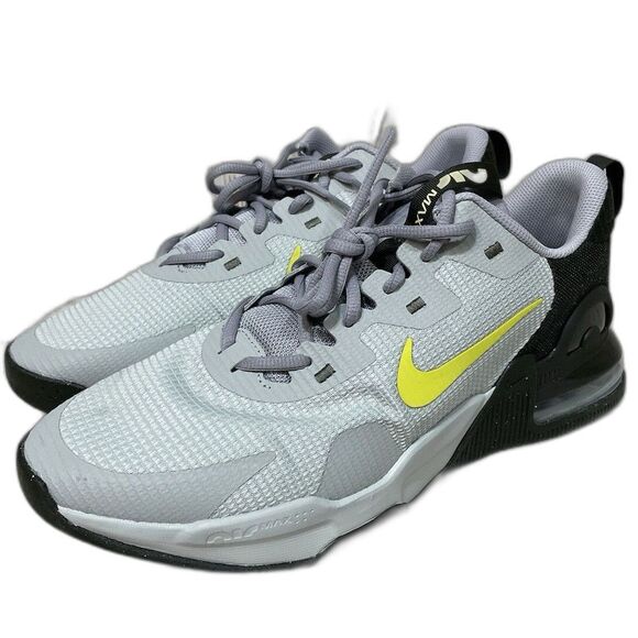 Nike Air Max Alpha Trainer 5 Men Sz 10 Light SIlver High Voltage DM0829-011 New main image 5